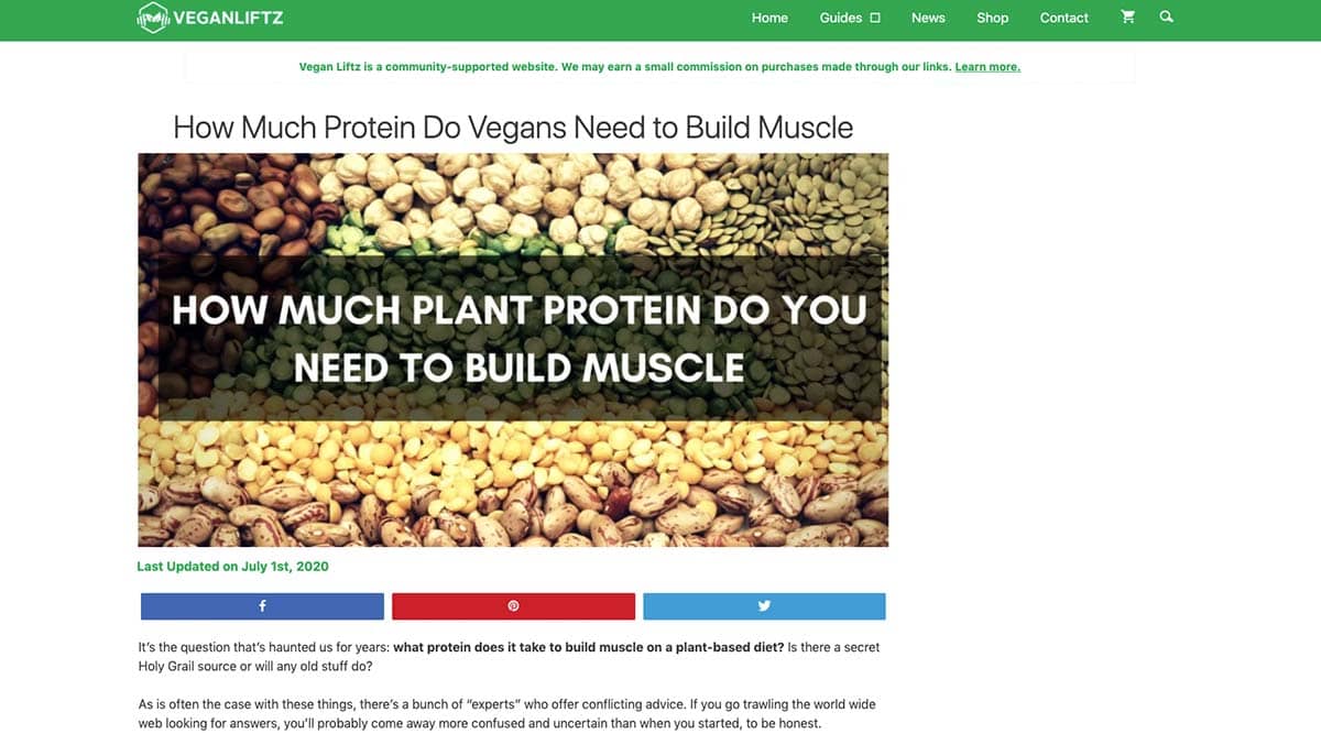 Where do you get your protein on a vegan diet