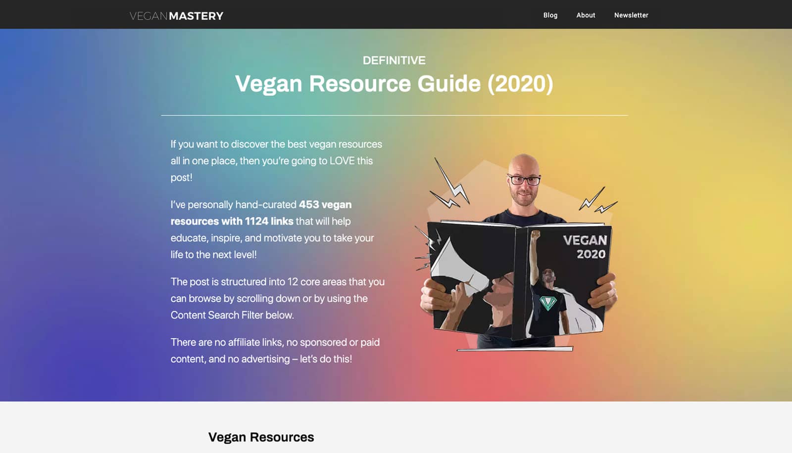 Vegan Resource Guide - everything you need when going vegan