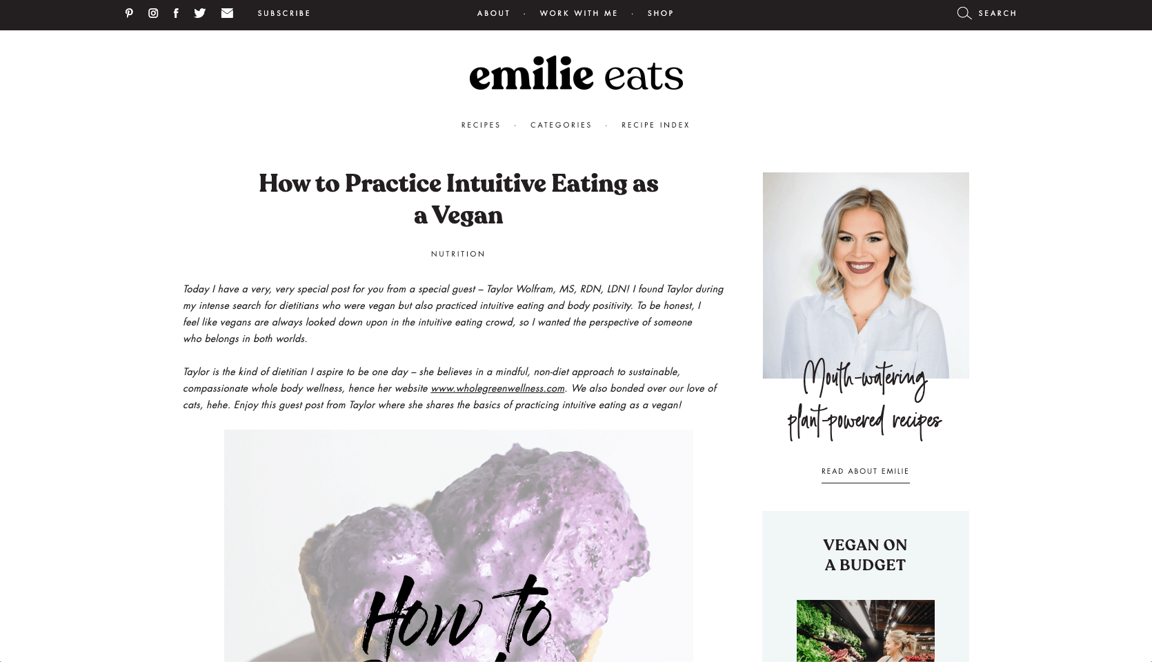 How to Practice Intuitive Eating as a Vegan
