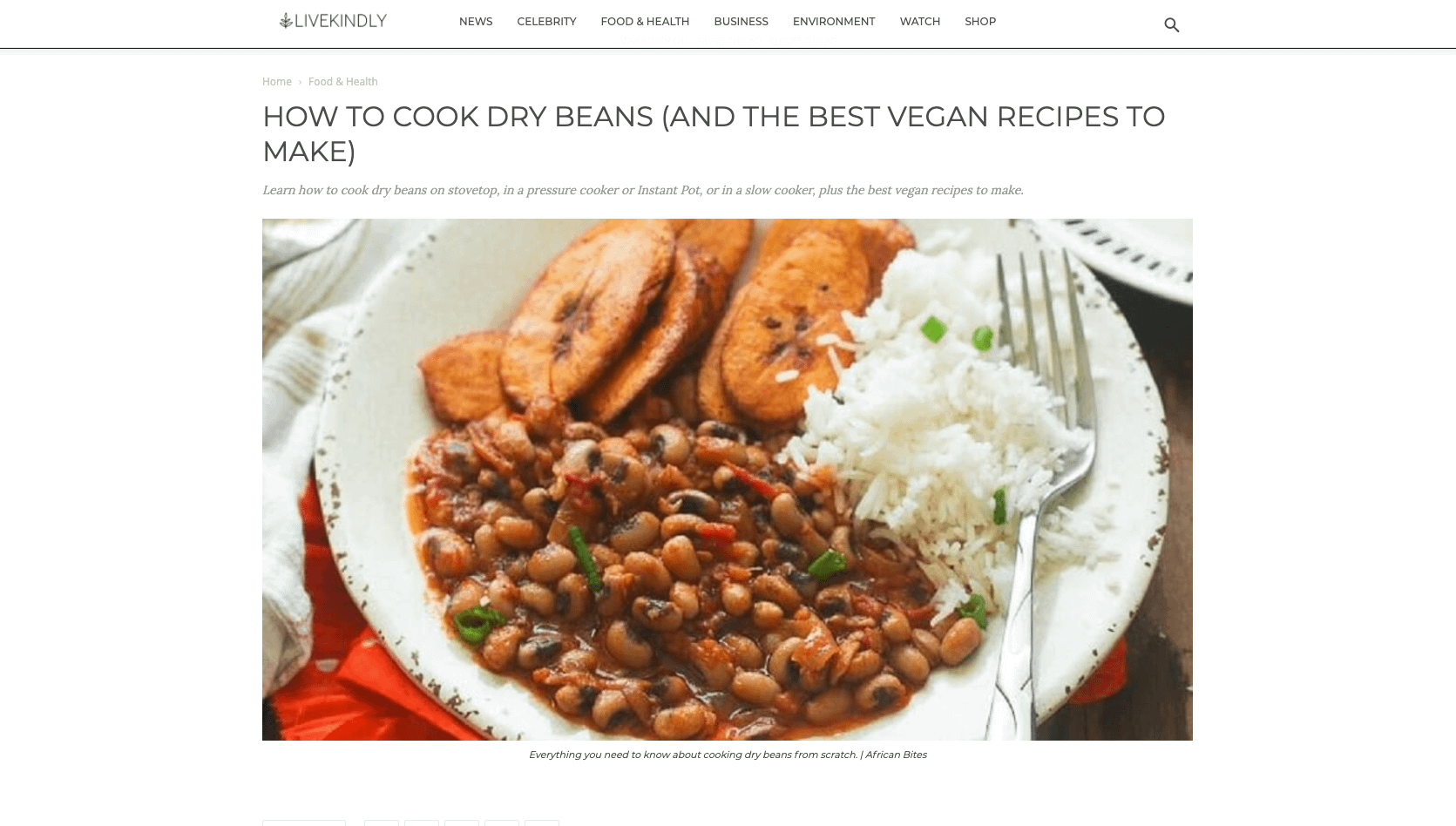 When going vegan you have to master the art of cooking beans!