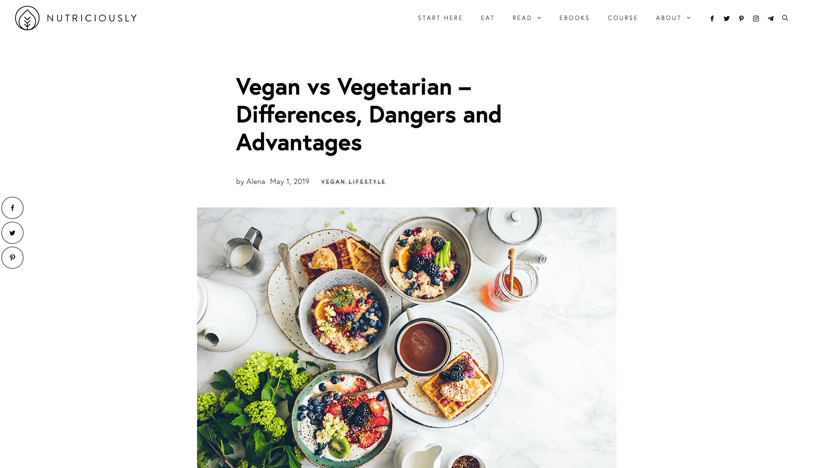 Going vegan? Why not vegetarian?