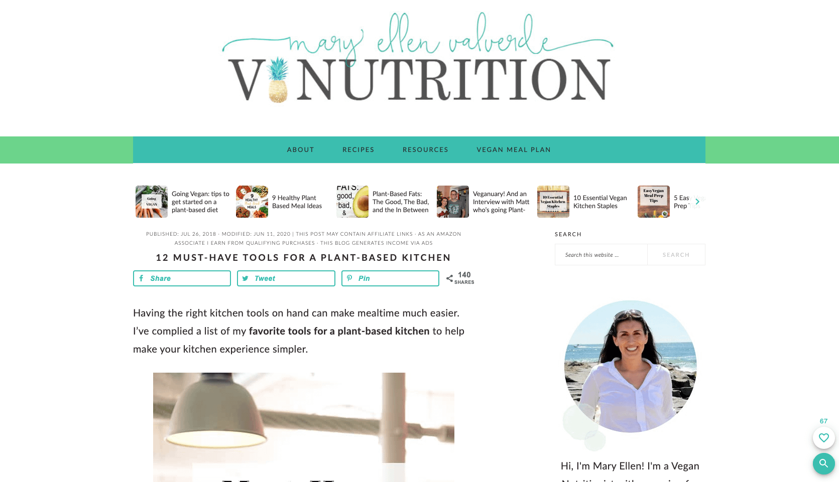 Kitchen tools you need when going vegan