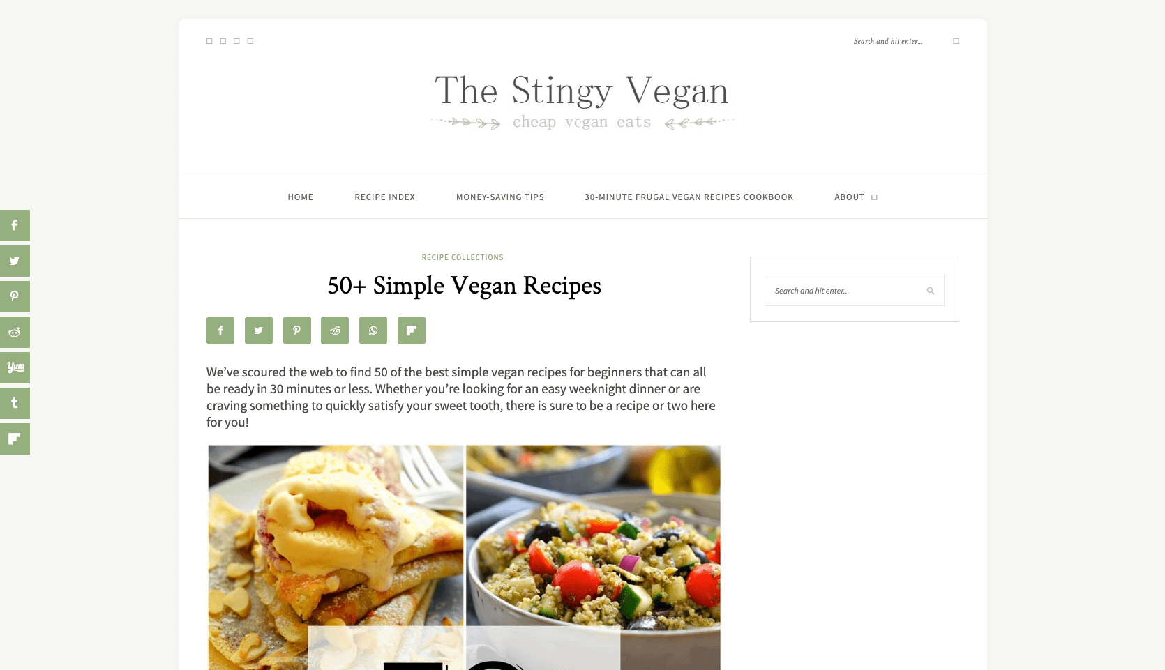 Going vegan shouldn't taste bad
