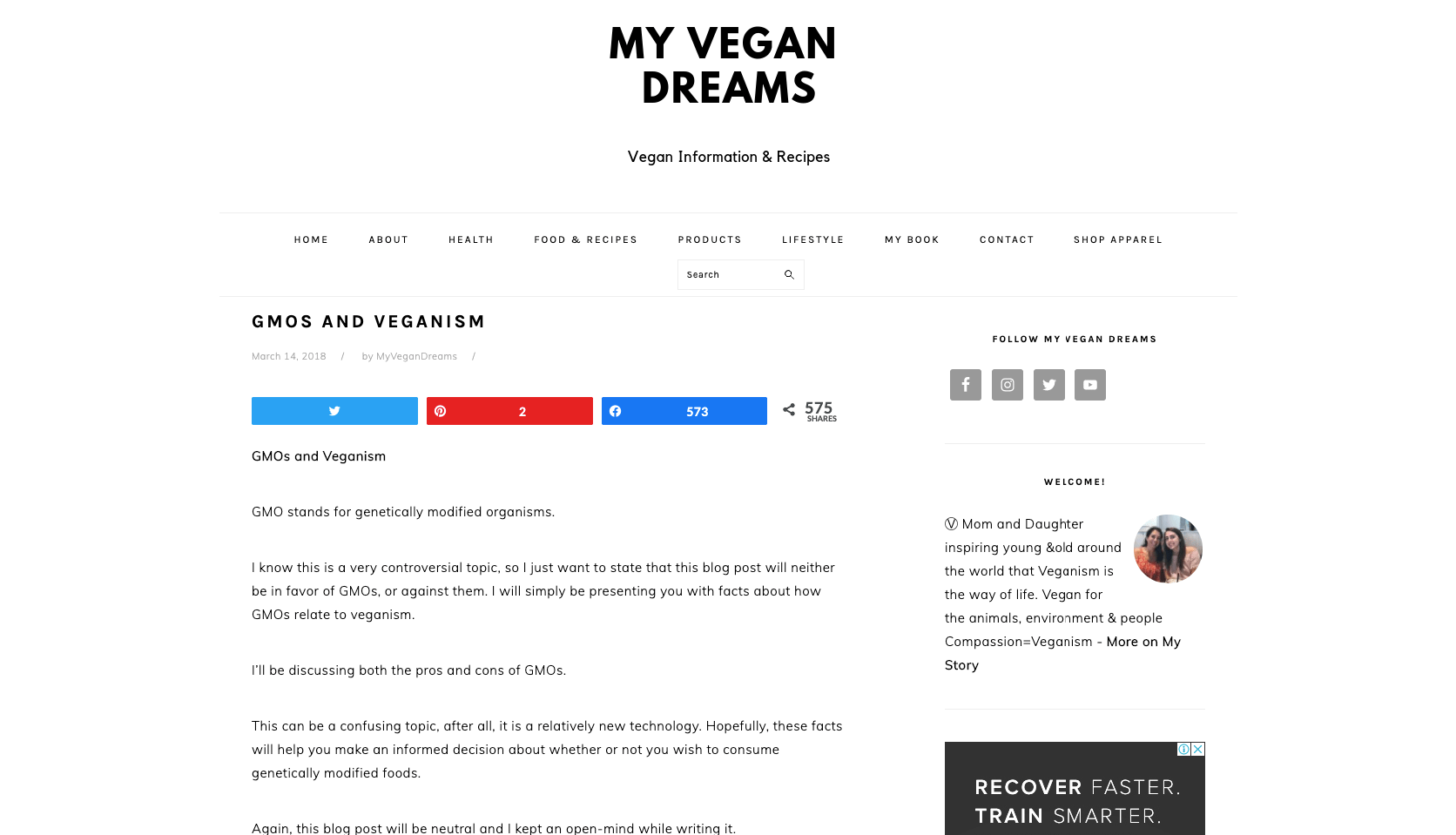 GMOs and Veganism