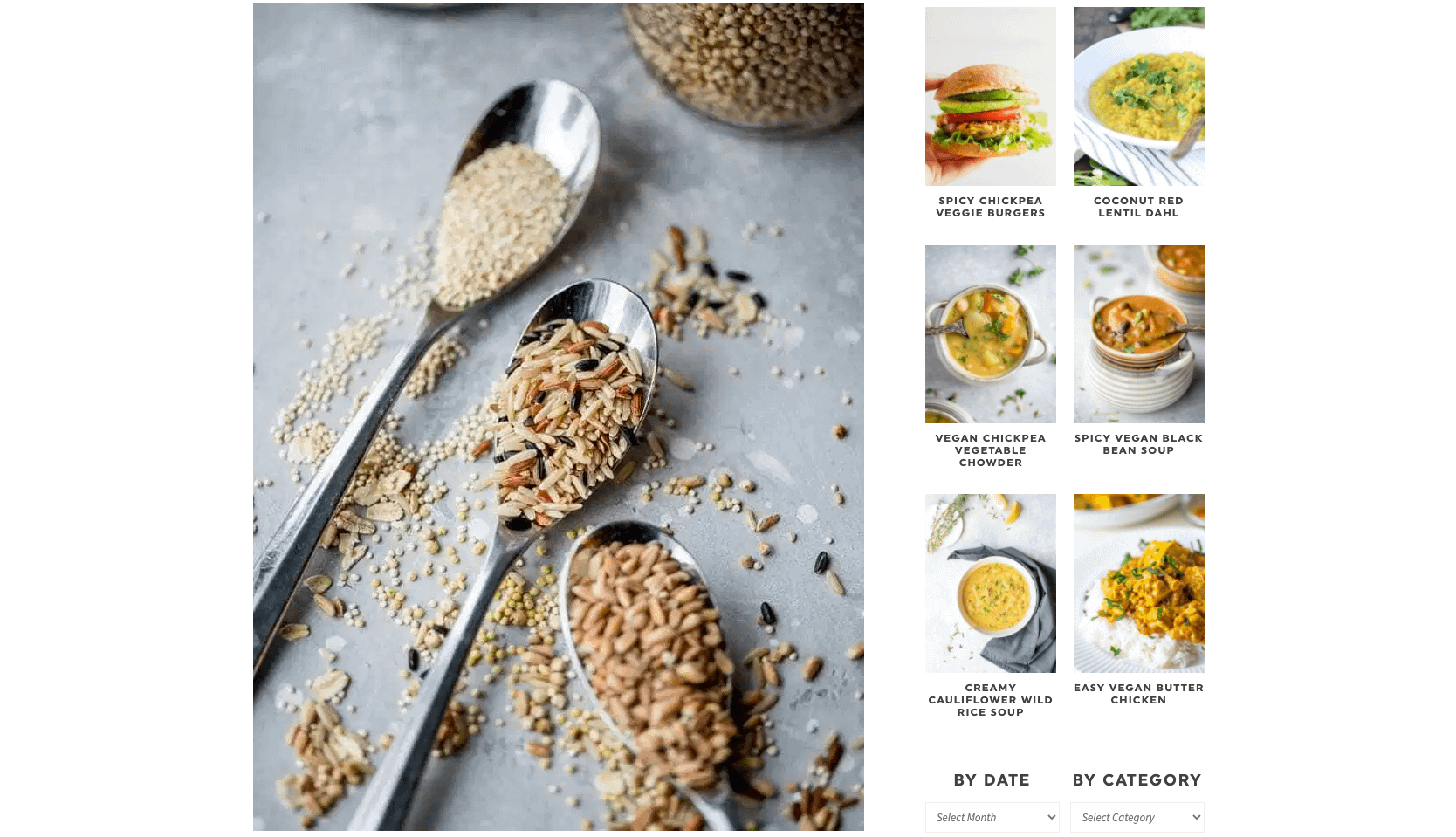 When going vegan, you must learn about the power of whole grains!