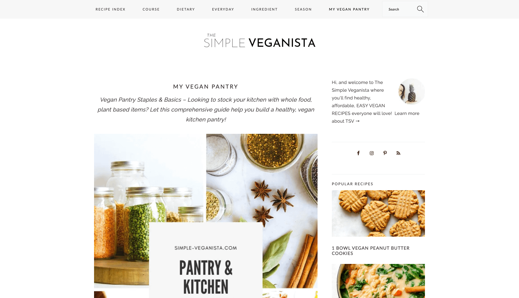 Pantry essentials you need when going vegan
