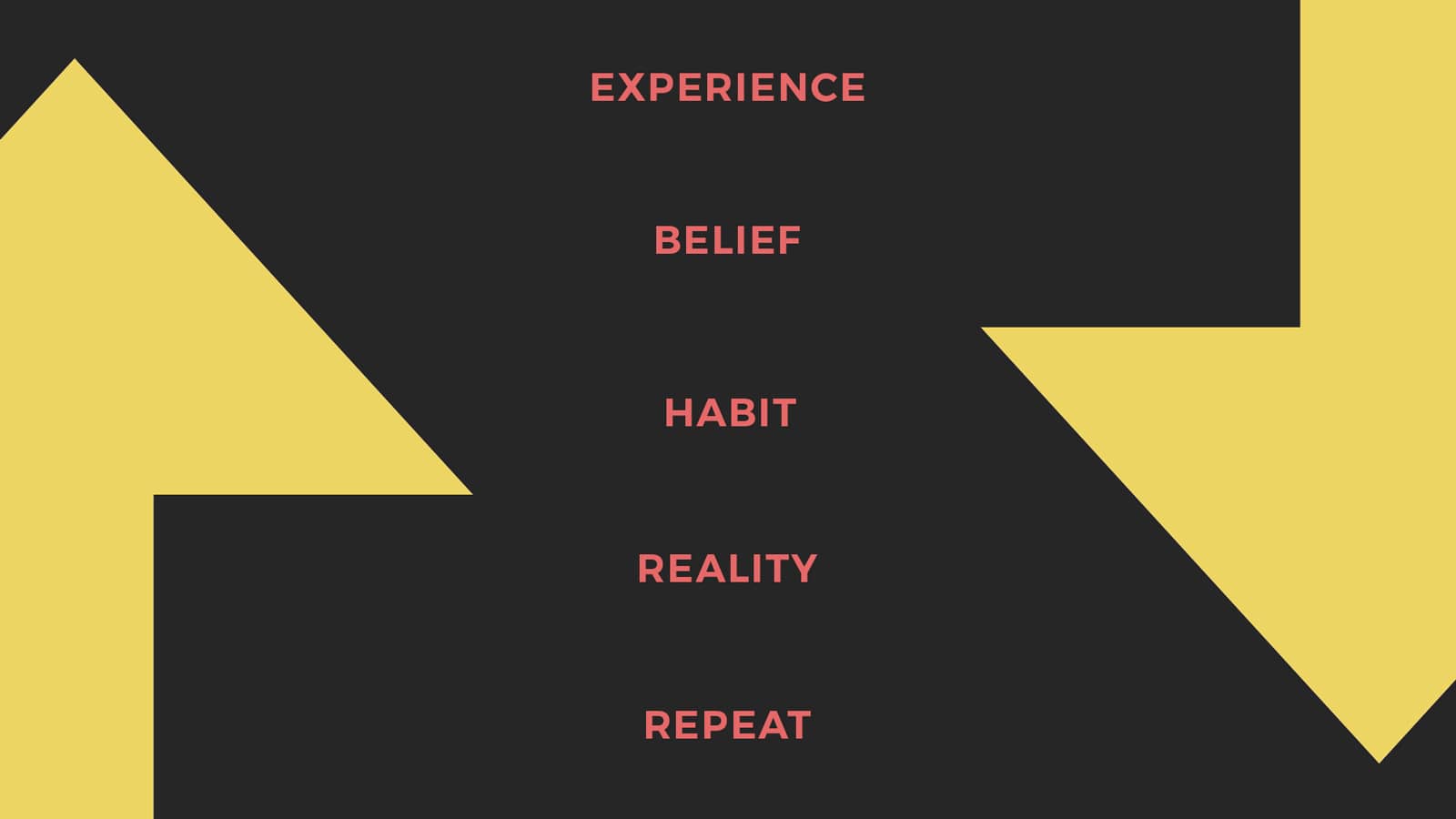 The process of developing habits routines and addictions